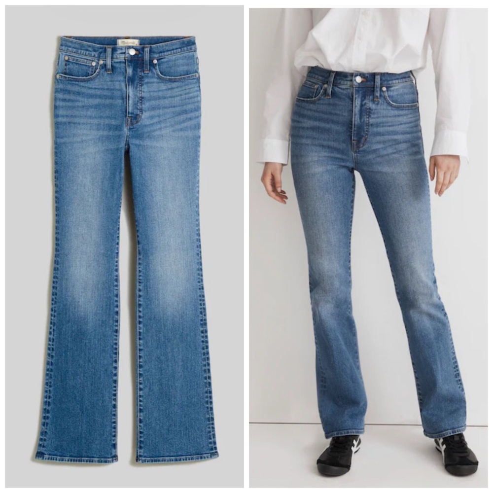 Madewell • EUC • Skinny Flare Jeans in Fairson Wash